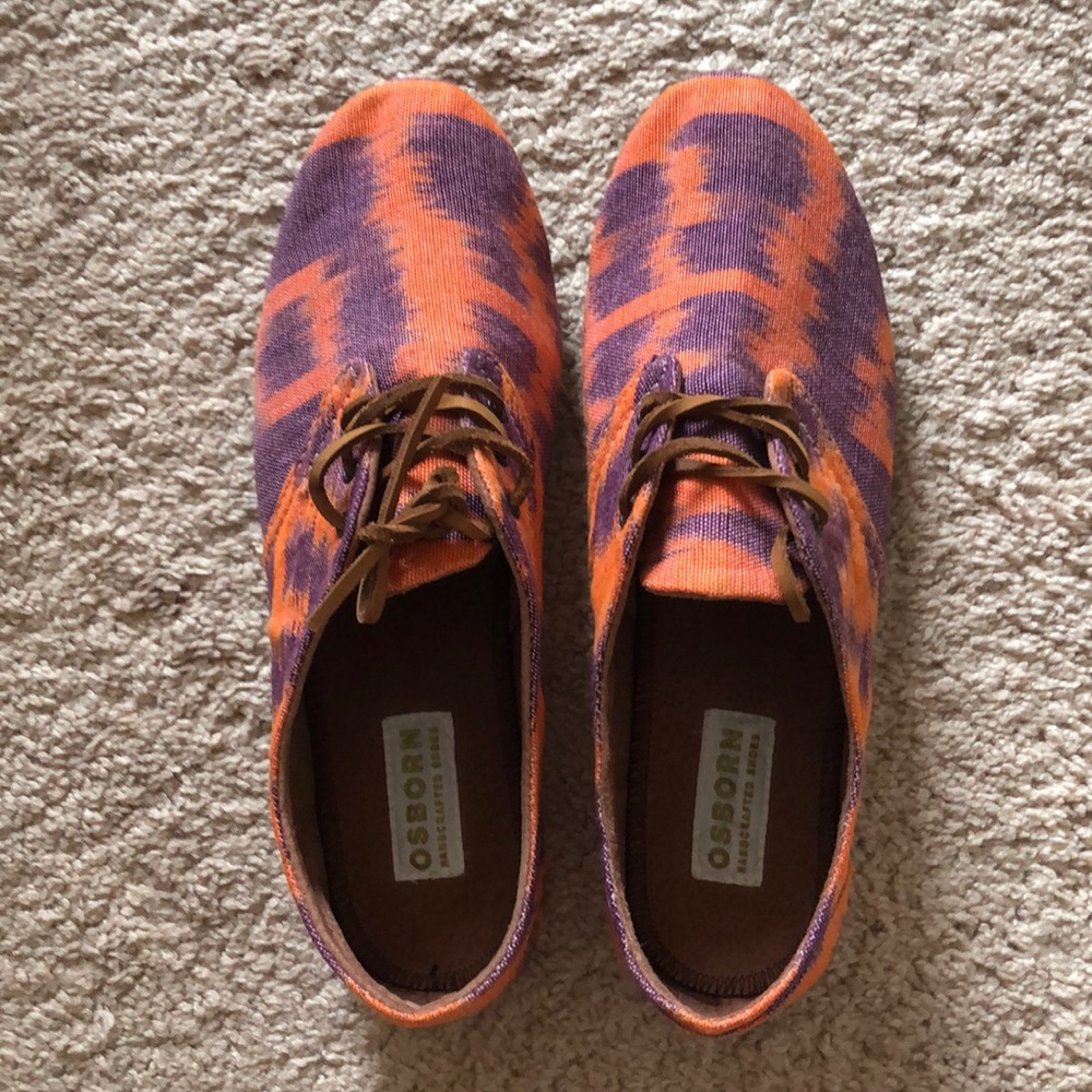 Osborn Naranja Ikat Oxford— NEW